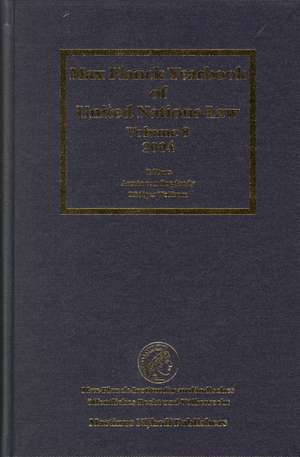 Max Planck Yearbook of United Nations Law, Volume 8 (2004) de Armin von Bogdandy