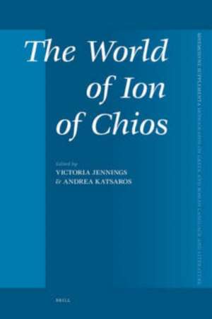 The World of Ion of Chios de Andrea Katsaros