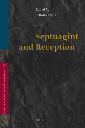 Septuagint and Reception de Johann Cook