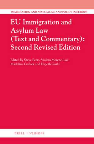 EU Immigration and Asylum Law (3 vols.): Second Revised Edition de Steve Peers