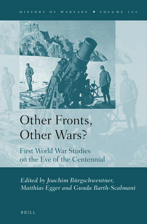 Other Fronts, Other Wars?: First World War Studies on the Eve of the Centennial de Joachim Bürgschwentner