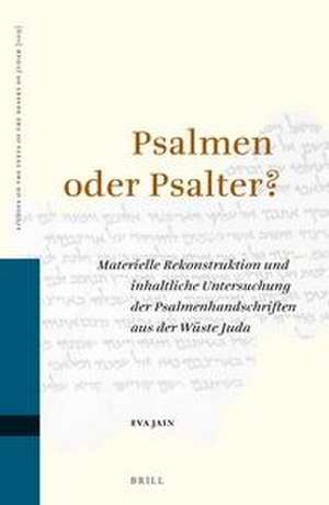 Psalmen Oder Psalter?