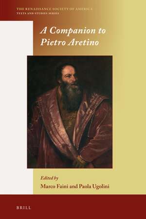 A Companion to Pietro Aretino de Marco Faini