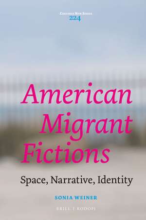 American Migrant Fictions: Space, Narrative, Identity de Sonia Weiner