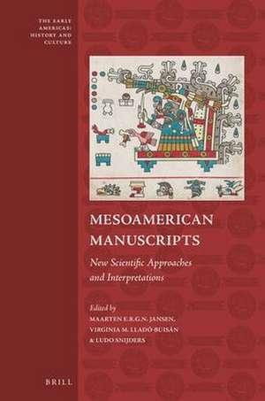 Mesoamerican Manuscripts: New Scientific Approaches and Interpretations de Maarten Jansen