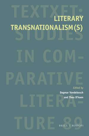 Literary Transnationalism(s) de Dagmar Vandebosch