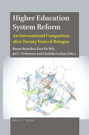 Higher Education System Reform: An International Comparison after Twenty Years of Bologna de Bruno Broucker