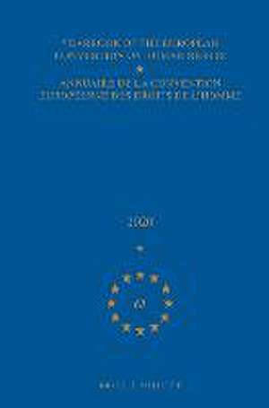 Yearbook of the European Convention on Human Rights / Annuaire de la convention européenne des droits de l'homme, Volume 63 (2020) de Council of Europe/Conseil de L'Europe