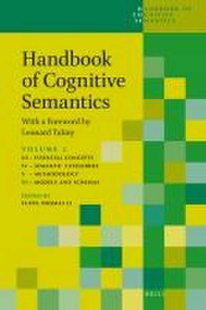 Handbook of Cognitive Semantics, vol. 2: With a Foreword by Leonard Talmy de Fuyin Thomas LI