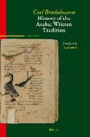 History of the Arabic Written Tradition Supplement Volume 2 de Carl Brockelmann