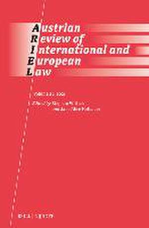 Austrian Review of International and European Law (2021) de Stephan Wittich