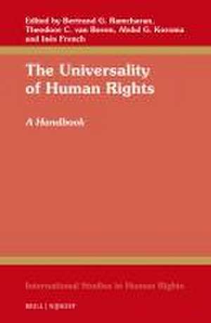 The Universality of Human Rights: A Handbook de Bertrand G. Ramcharan