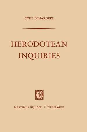 Herodotean Inquiries de S. Benardete