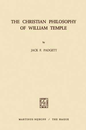 The Christian Philosophy of William Temple de S.T. Padgett