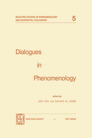 Dialogues in Phenomenology de D. Ihde