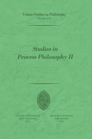 Studies in Process Philosophy II de R.C. Whittemore