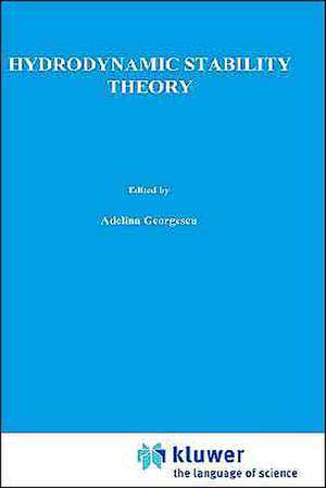 Hydrodynamic stability theory de A. Georgescu