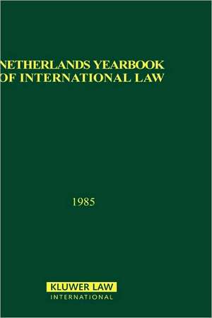 Netherlands Year Book of International Law de T.M.C.Asser Instituut