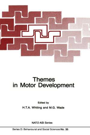 Themes in Motor Development de H.T.A Whiting