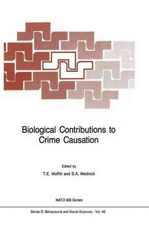 Biological Contributions to Crime Causation de T.E. Moffitt