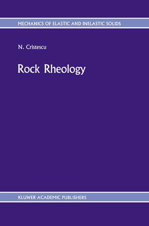 Rock Rheology de N. Cristescu