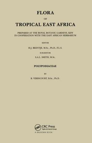 Flora of Tropical East Africa - Polypodiaceae (2001) de Bernard Verdcourt