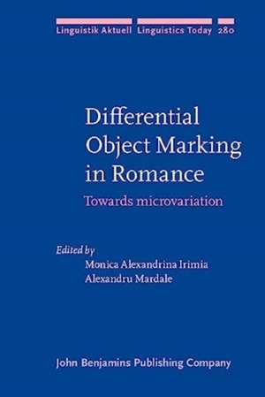 Differential Object Marking in Romance de Alexandru Mardale