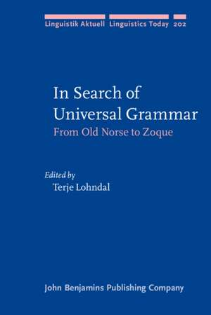 In Search of Universal Grammar