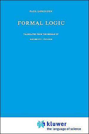 Formal Logic de P. Lorenzen