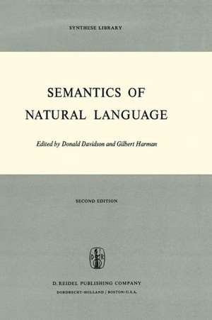 Semantics of Natural Language de D. Davidson