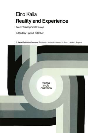 Reality and Experience: Four Philosophical Essays de E. Kaila