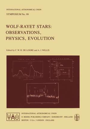 Wolf-Rayet Stars: Observations, Physics, Evolution de C. de Loore