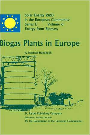 Biogas Plants in Europe: A Practical Handbook de M. Demuynck