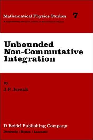 Unbounded Non-Commutative Integration de J.P. Jurzak