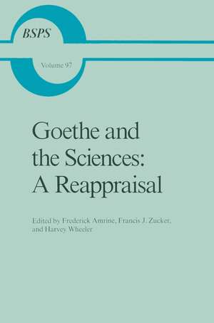 Goethe and the Sciences: A Reappraisal de F.R. Amrine