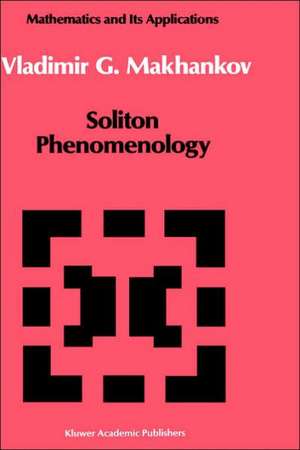 Soliton Phenomenology de V.G. Makhankov