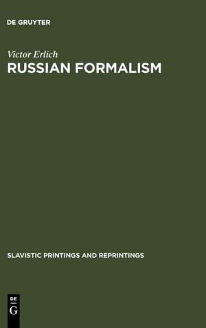 Russian Formalism: History - Doctrine de Victor Erlich