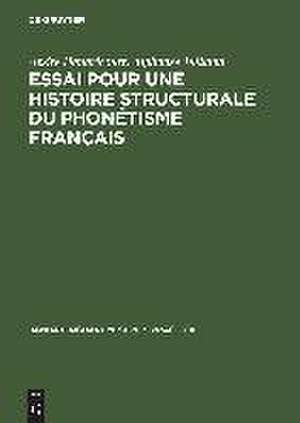 Essai pour une histoire structurale du phonétisme français de André Haudricourt