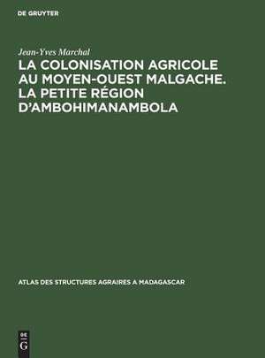 La petite région d'Ambohimanambola de Jean-Yves Marchal