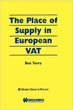 The Place of Supply in European Vat de B. J. M. Terra