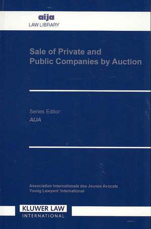 Sale of Private & Public Companies by Auction de Wachter