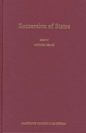 Succession of States de Mojmir Mrak