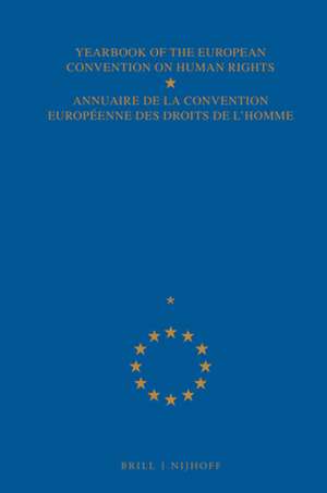 Yearbook of the European Convention on Human Rights/Annuaire de la convention europeenne des droits de l'homme, Volume 41 A de Council of Europe/Conseil de L'Europe