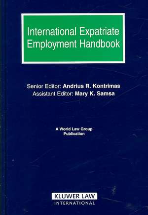 International Expatriate Employment Handbook de Whalley