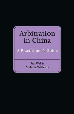 Arbitration in China de Willems