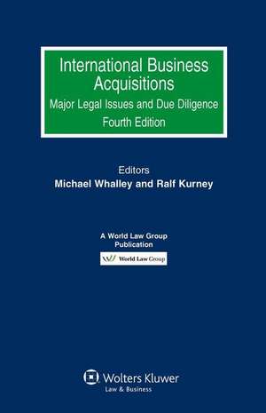 International Business Acquisitions de Michael Whalley