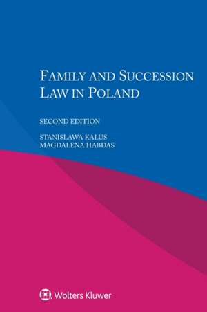 FAMILY LAW IN POLAND 2/E de Stanislawa Kalus