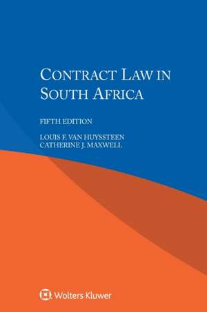 van Huyssteen, L: Contract Law in South Africa