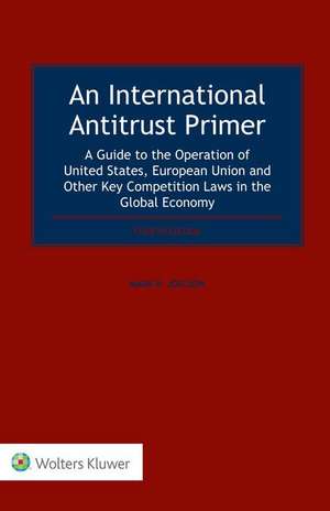 INTL ANTITRUST PRIMER 4/E