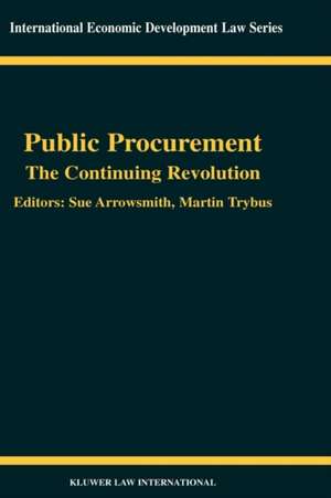 Public Procurement de Sue Arrowsmith